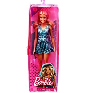 Barbie Fashionistas Doll Tie-Dye Romper with Carrying Case #173